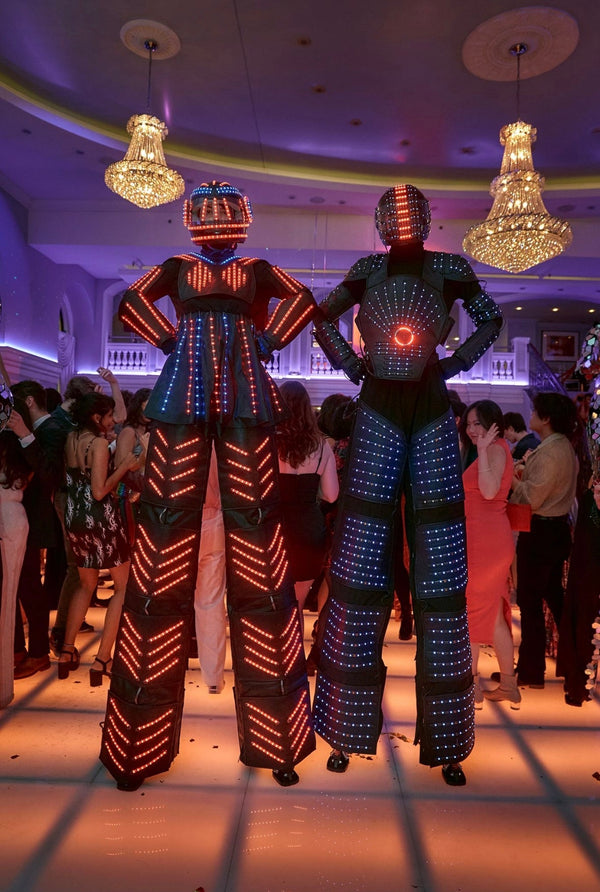 Unveiling the Multicolor Fem-Bot: The Future of Event Entertainment